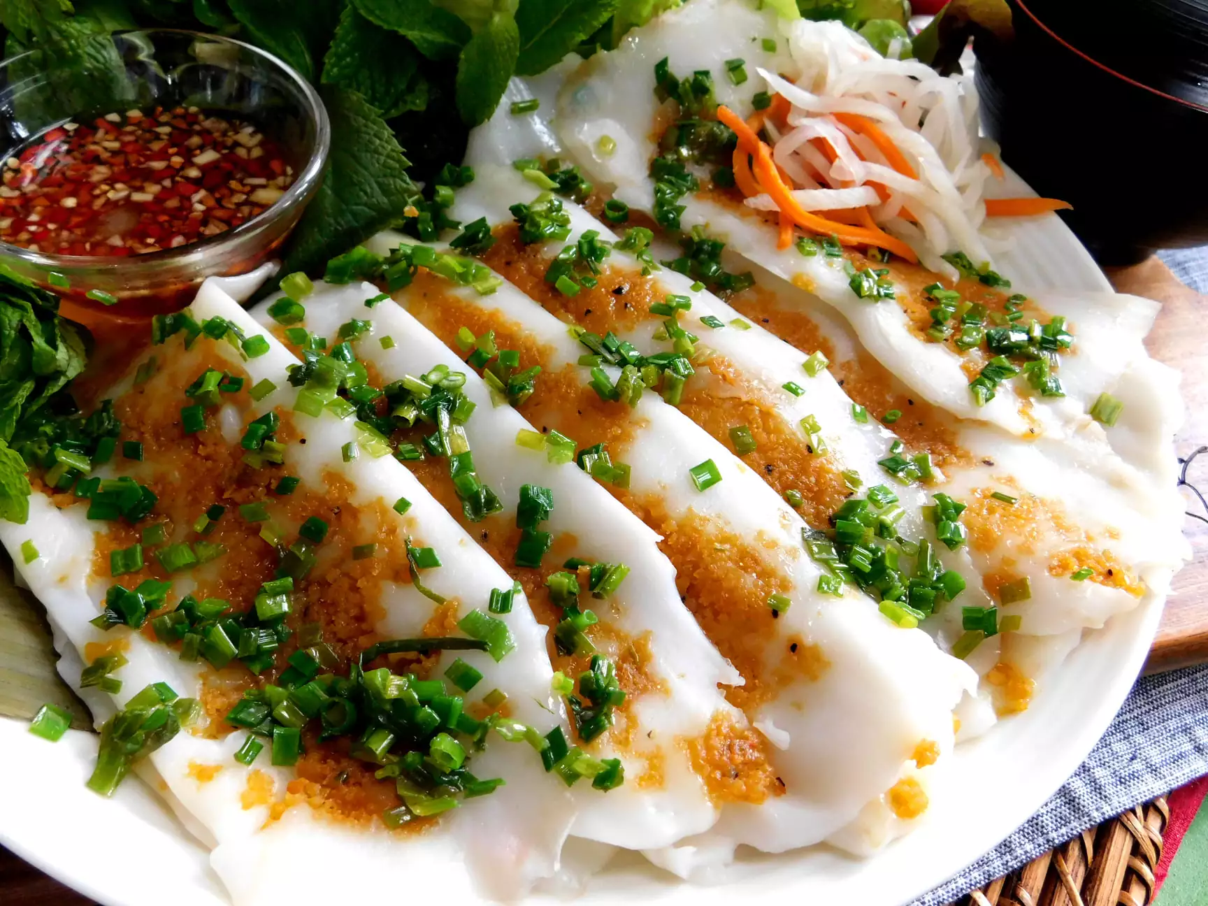 Bánh nậm trắng dẻo mềm thơm - Lam Anh Dao